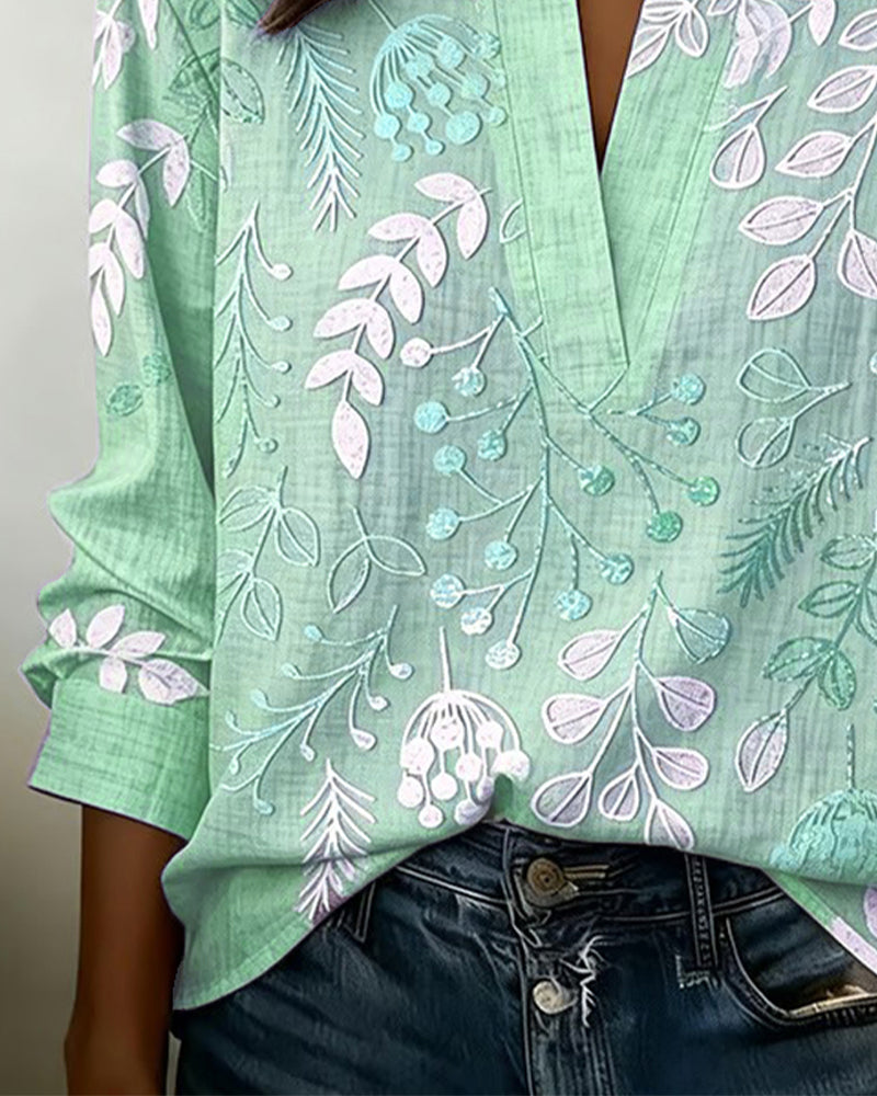Fleur | Floral Print Blouse