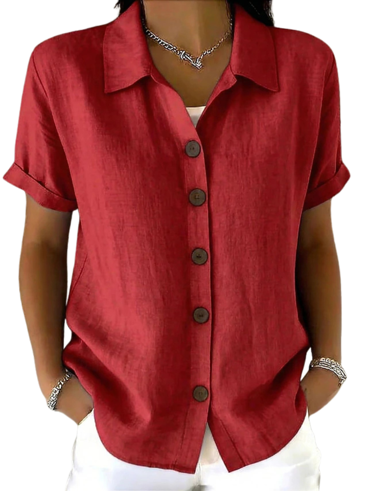 Gracie | Relaxed Short Sleeve Women’s Shirt