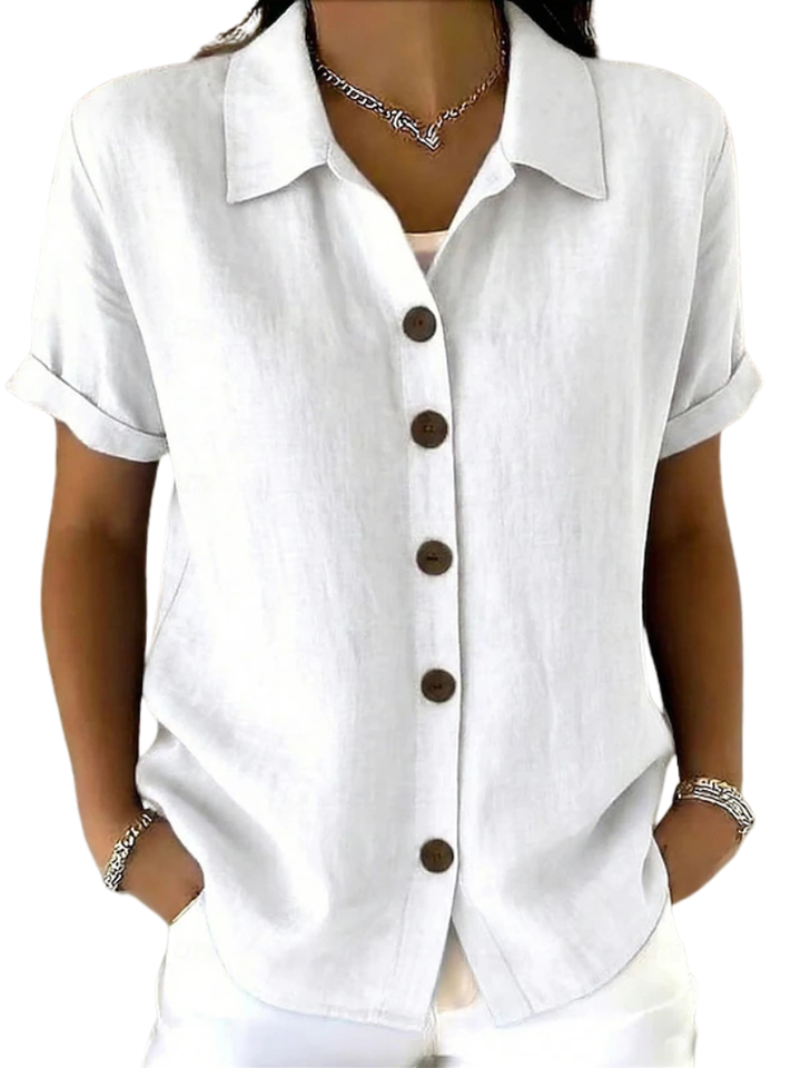 Gracie | Relaxed Short Sleeve Women’s Shirt