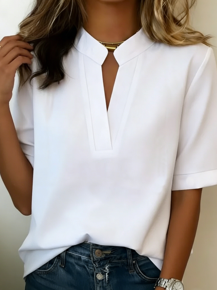Margot | Chic V-Neck Blouse
