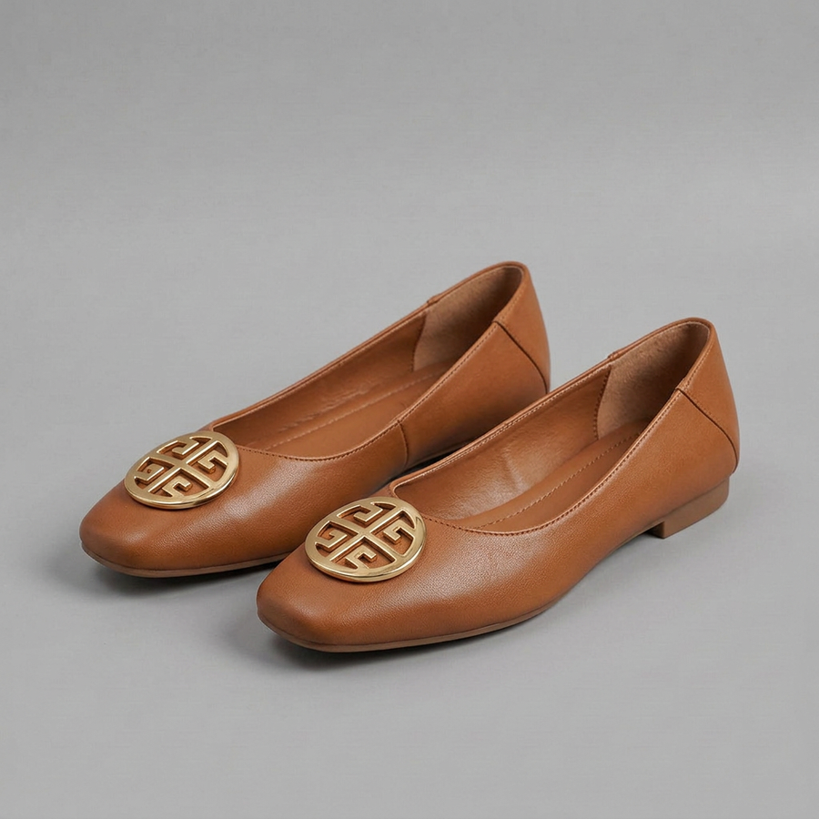 Orchard Leather Flats
