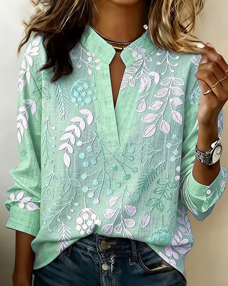Fleur | Floral Print Blouse