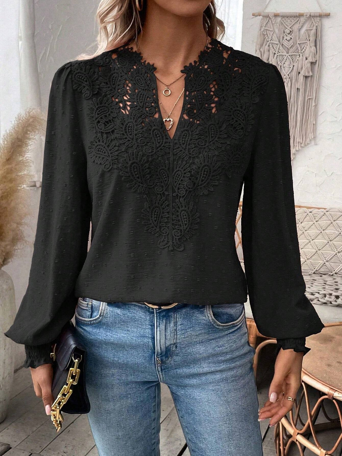 Lace | Casual Women's Blouse
